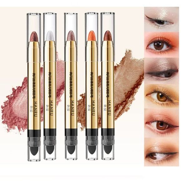 Petansy 6 Colors  Stick Waterproof Eye Shadow Pencil Shimmer Glitter Eye shadow - Picture 1 of 7
